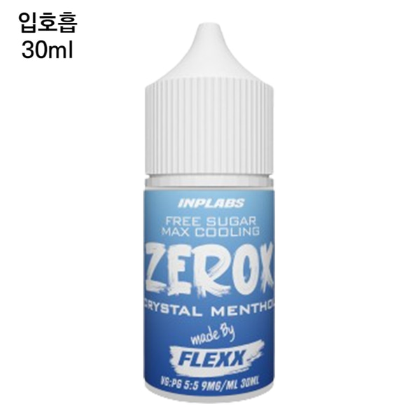 [플렉스X] 제로엑스 크리스탈멘솔 30ml