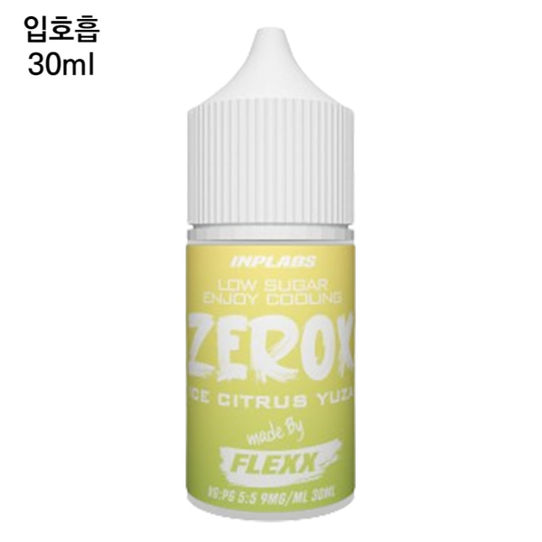 [플렉스X] 제로엑스 아이스시트러스유자 30ml