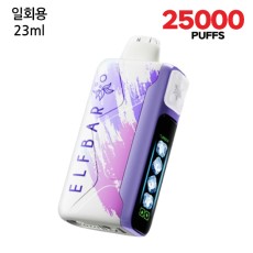 [엘프바] 아이스킹 타로아이스 일회용 전자담배 25000puffs