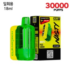 [네스티바] 클리어 피즈사이다 일회용 전자담배 30000puffs