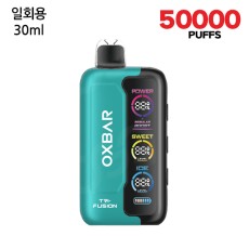 [옥스바] 트리퓨전 민트 일회용 전자담배 50000puffs