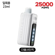[엘프바] 아이스킹 더블샤인킥 일회용 전자담배 25000puffs